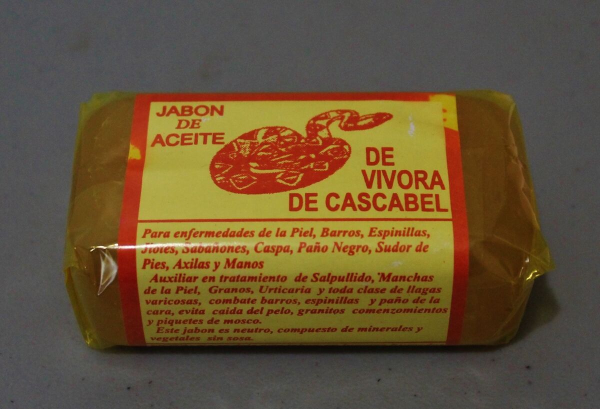 Jabon de Aceite de Vibora RattleSnake Soap Treatment Skin