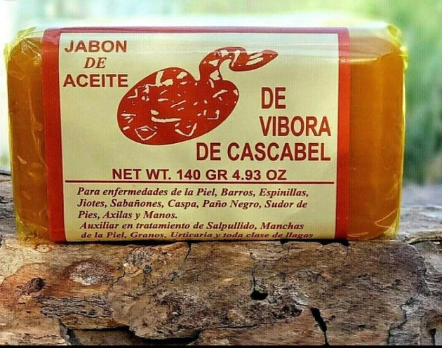 Jabon de Aceite de Vibora RattleSnake Soap Treatment Skin