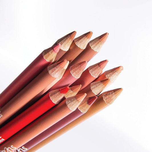 WOODEN LIP PENCIL SET