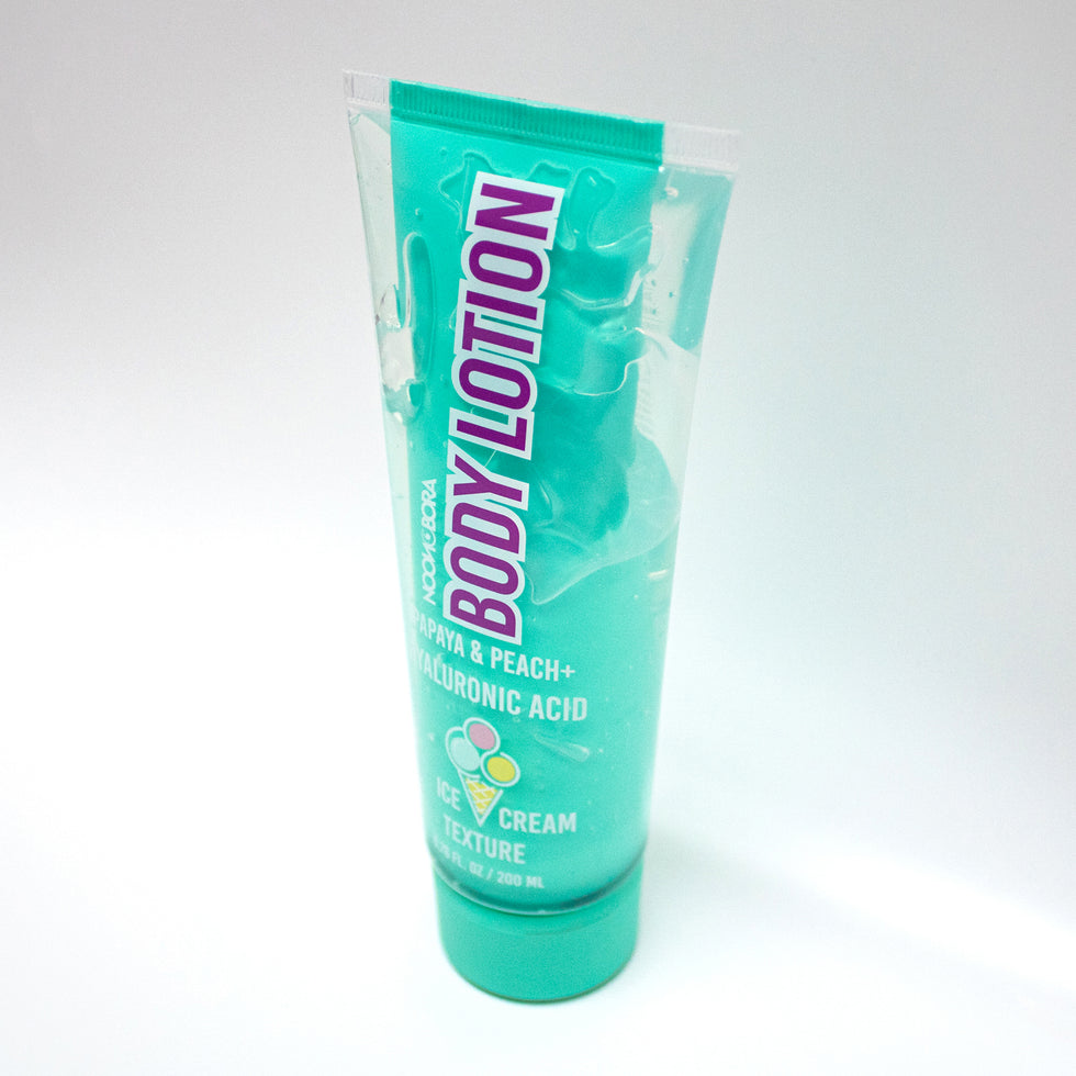 ICE CREAM BODY LOTION (PAPAYA & PEACH + HYALURONIC ACID)